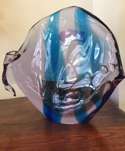 ART GLASS HAND BLOWN FISH $99
