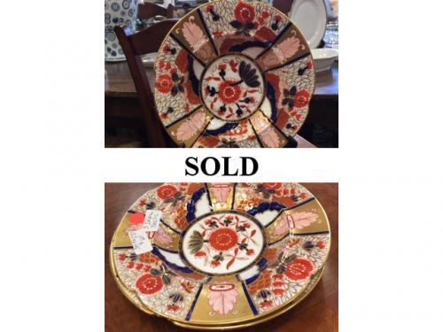 SET OF 3 IMARI BOWLS 10" DIAMETER $60