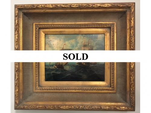 PAIR OF SAILS 18"W X 16"H $250