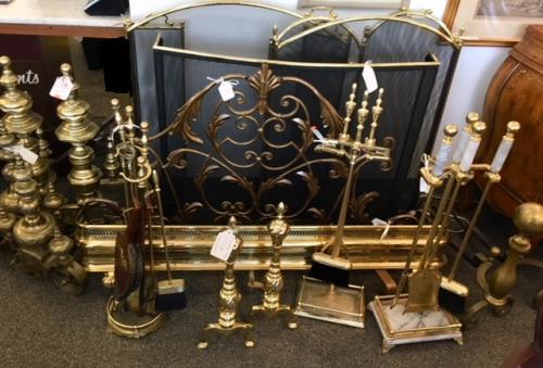 COLLECTION OF FIREPLACE EQUIPMENT $75 - $495