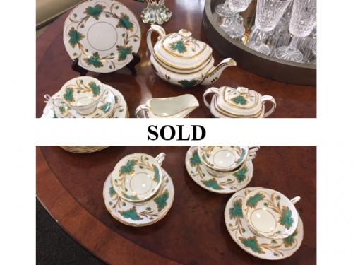 SERVICE FOR 6 GROSVENOR FOR TIFFANY CARNALEA  $150