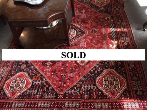 SHIRAZ ORIENTAL RUG 5' X 8' $395