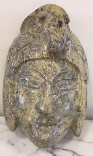 STONE TRIBAL MASK $495