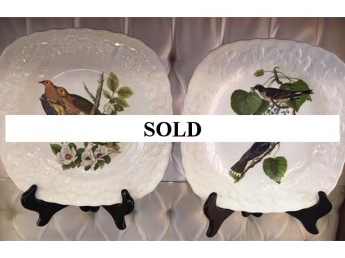 SET OF 8 ALFRED MEAKIN 9" AUDUBON PLATES $98