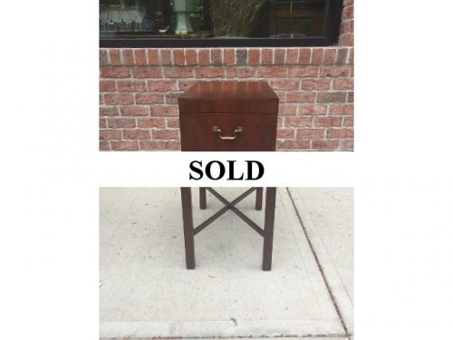 SMALL BOX TOP TABLE $250