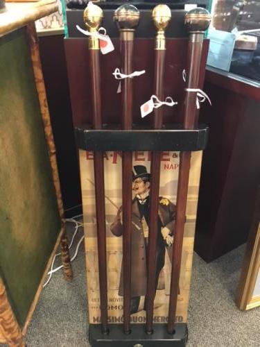 COLLECTION OF WALKING STICKS