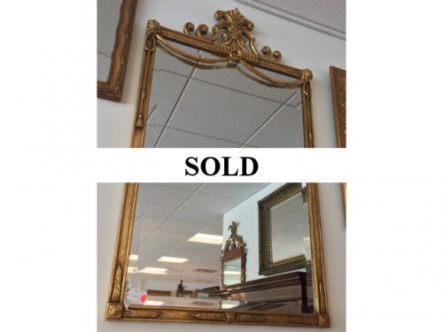 SWAG GILT MIRROR $295