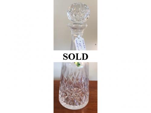 WATERFORD DECANTER $45