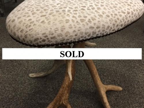 SMALL BENCH ANTLER BASE $250