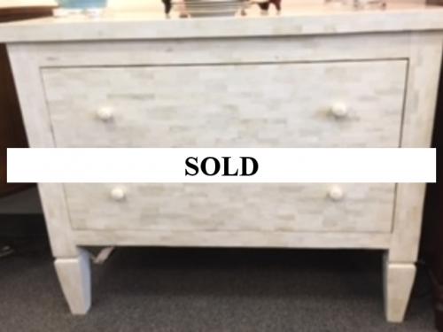 MOTHER OF PEARL CHEST $1295
