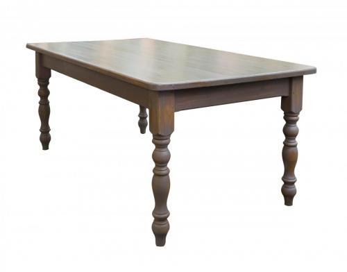 Driftwood Grey Pine Table 40W x 6'L x 30H